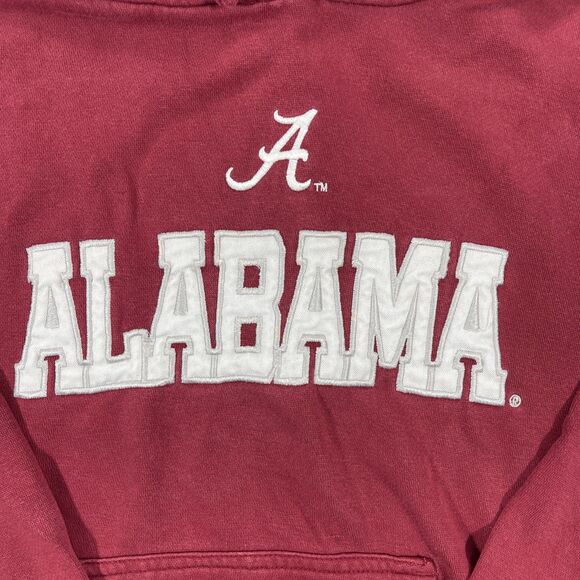 Alabama Crimson‎ Tide Mens Large Red J. America Pullover Sweatshirt Hoodie - Picture 2 of 6